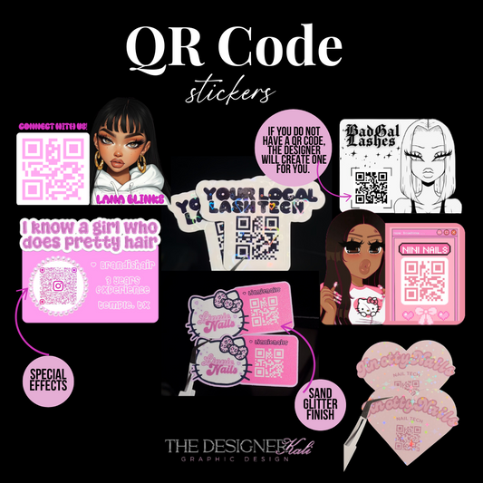 QR code stickers